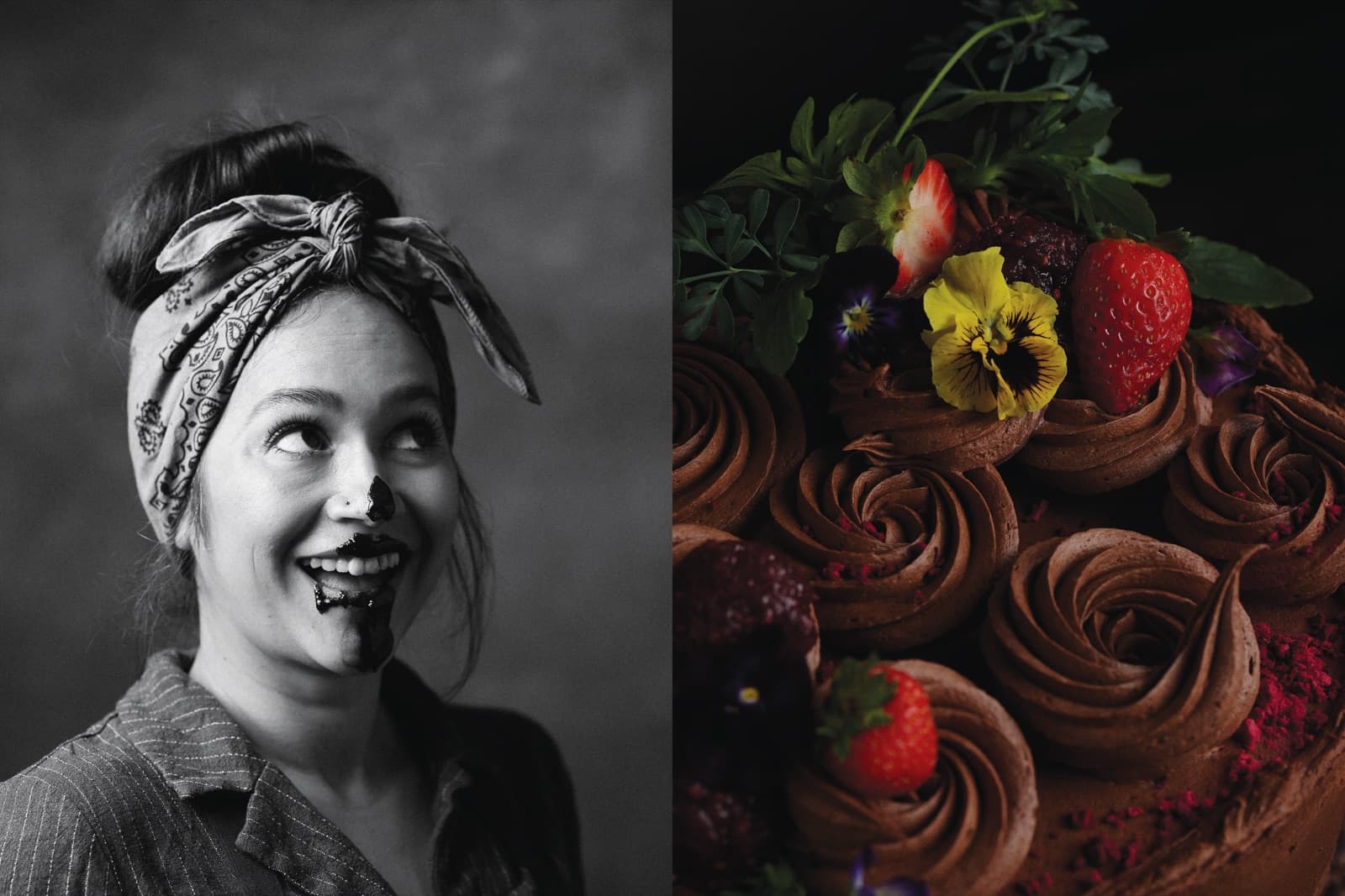 Baked cookbook interior spread 7