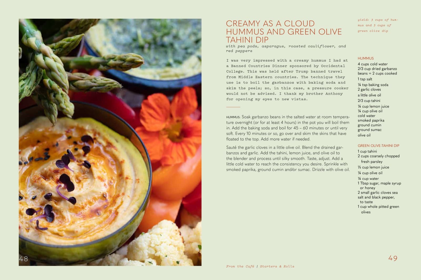 Farmer and the Cook cookbook interior spread 4